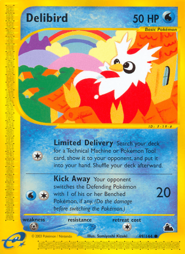 Delibird printed card