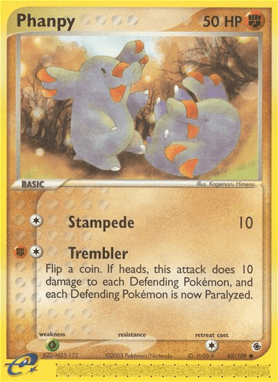 Phanpy printed card