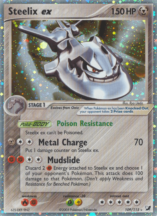 Steelix ex printed card