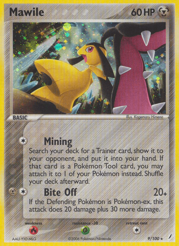 Mawile printed card