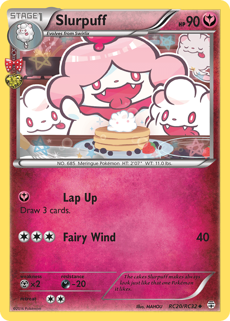 Slurpuff printed card
