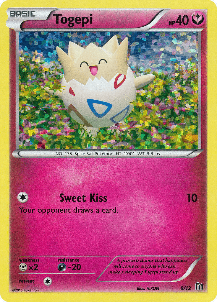 Togepi printed card