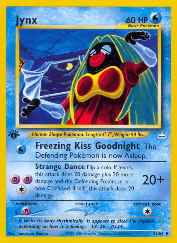 Jynx printed card