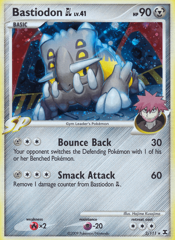 Bastiodon GL printed card