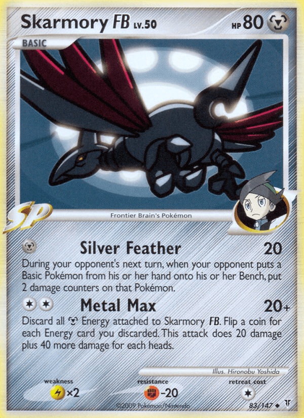 Skarmory FB printed card