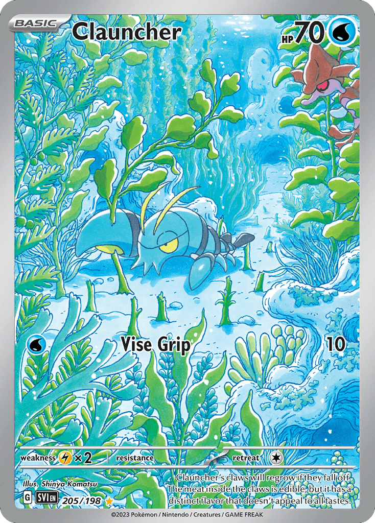 Clauncher printed card