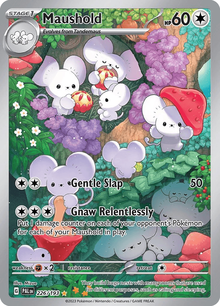 Maushold printed card