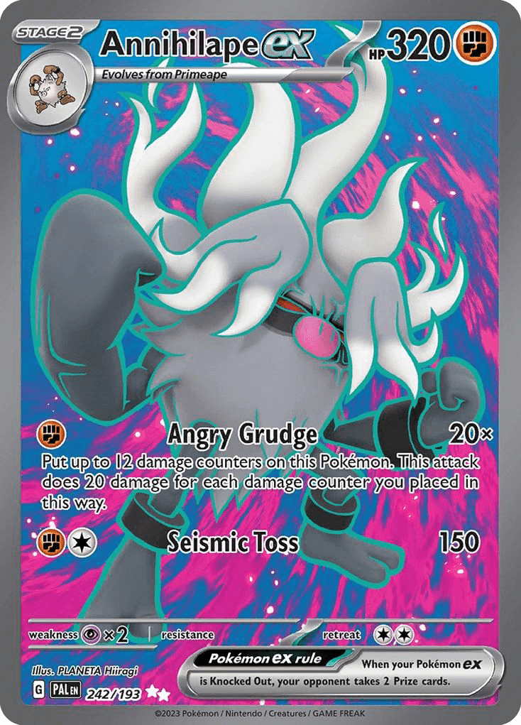 Annihilape ex printed card