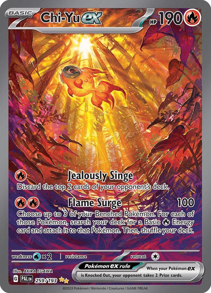 Chi-Yu ex printed card