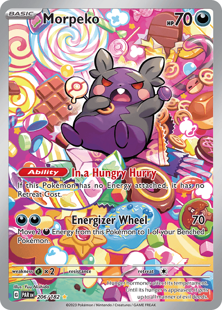 Morpeko printed card
