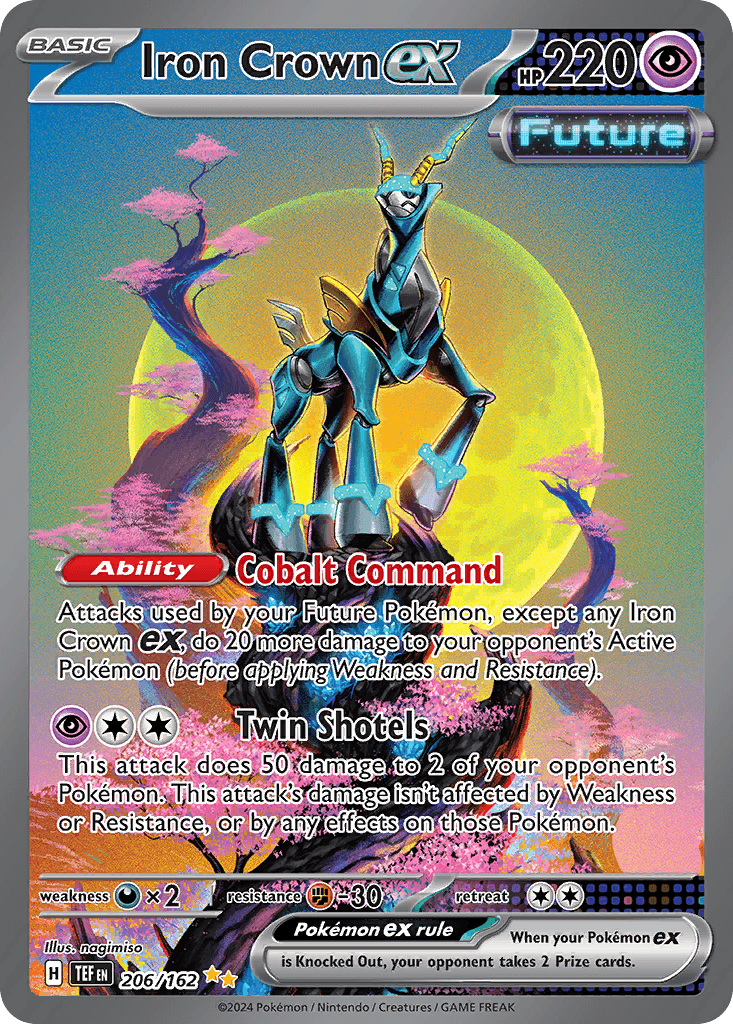 Iron Crown ex printed card