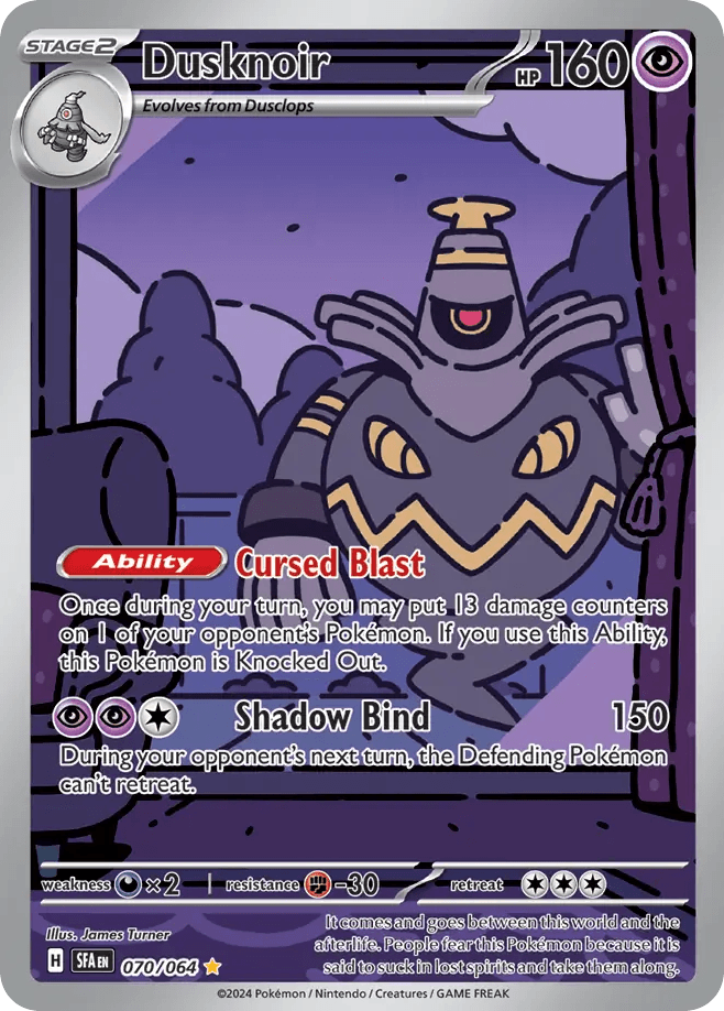 Dusknoir printed card
