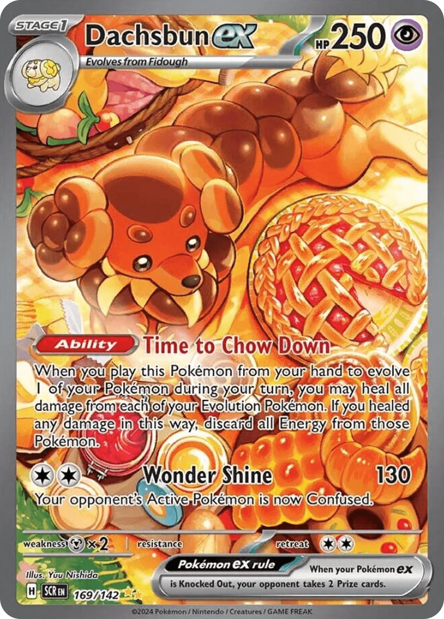 Dachsbun ex printed card