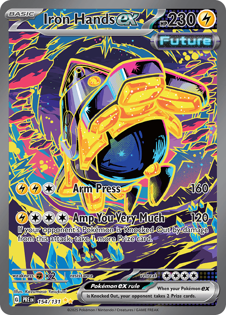 Iron Hands ex printed card