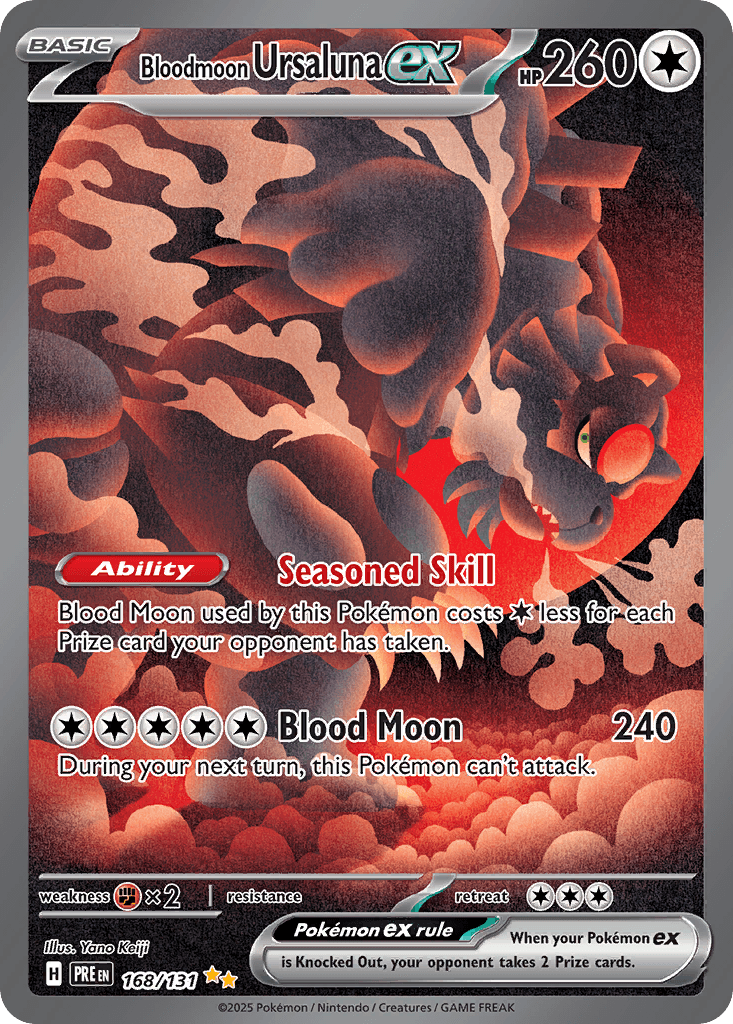 Bloodmoon Ursaluna ex printed card