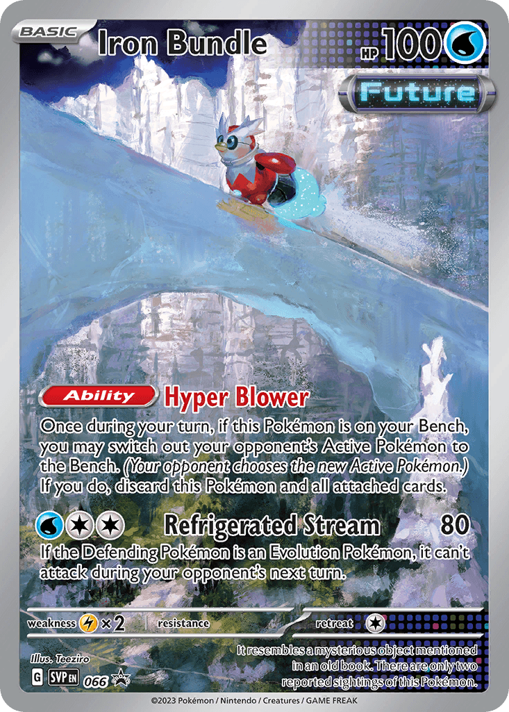 Iron Bundle printed card