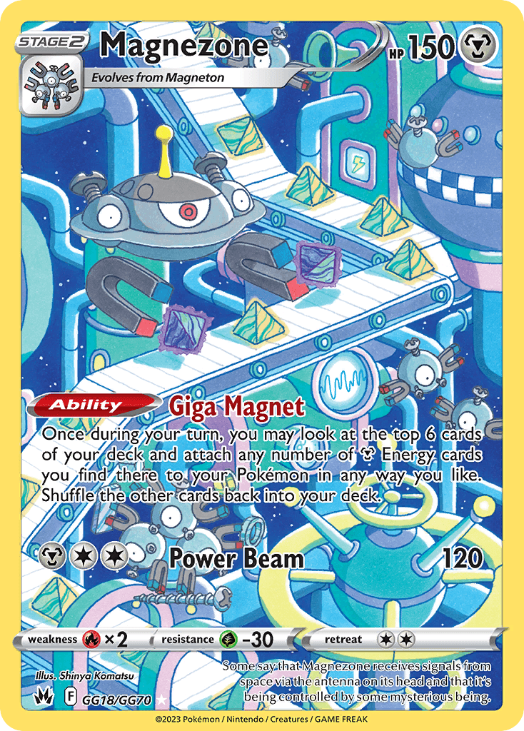 Magnezone printed card