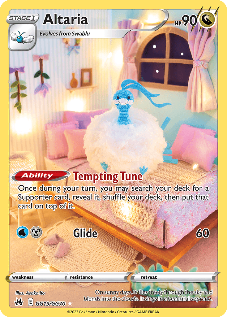 Altaria printed card