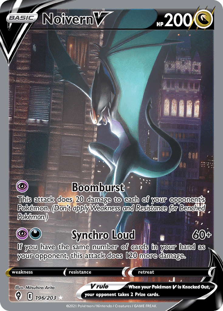 Noivern V printed card