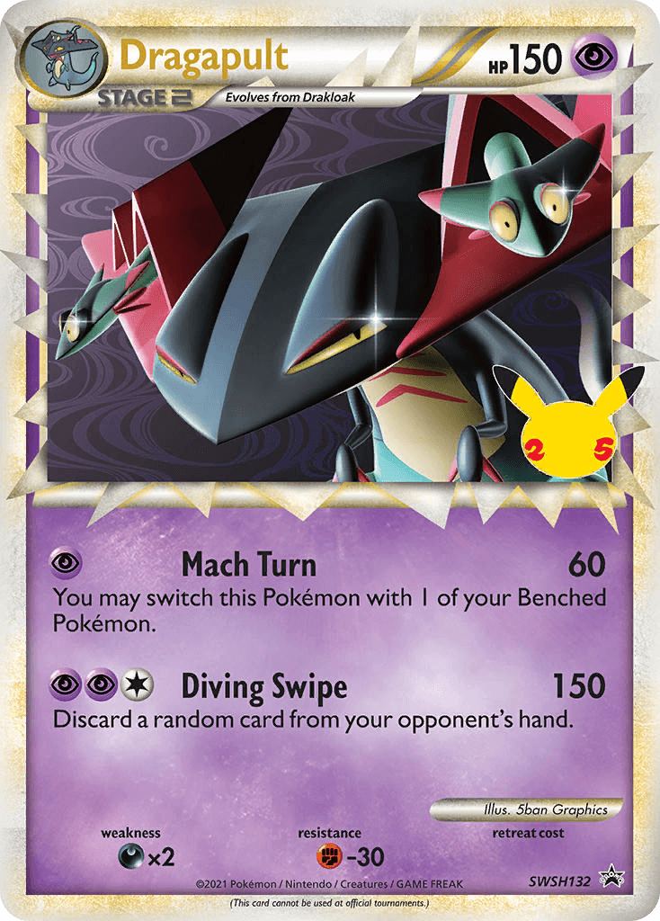 Dragapult printed card