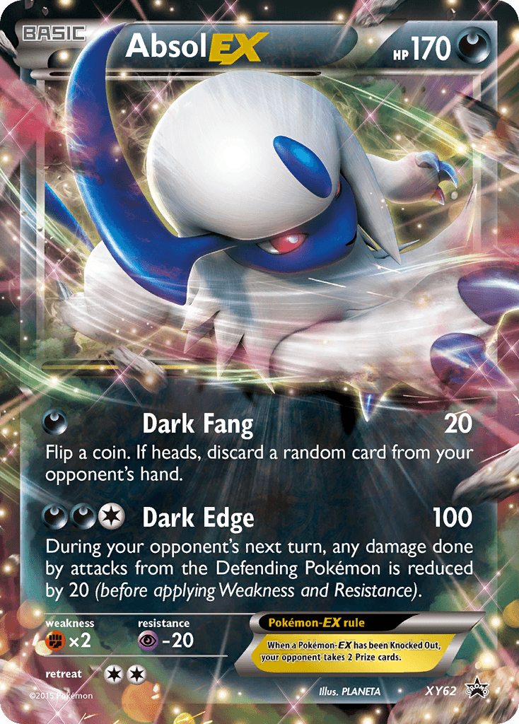 Absol-EX printed card