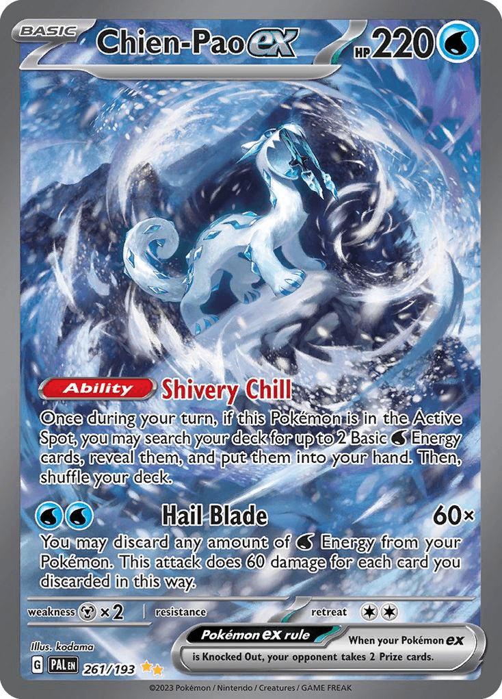 Chien-Pao ex printed card