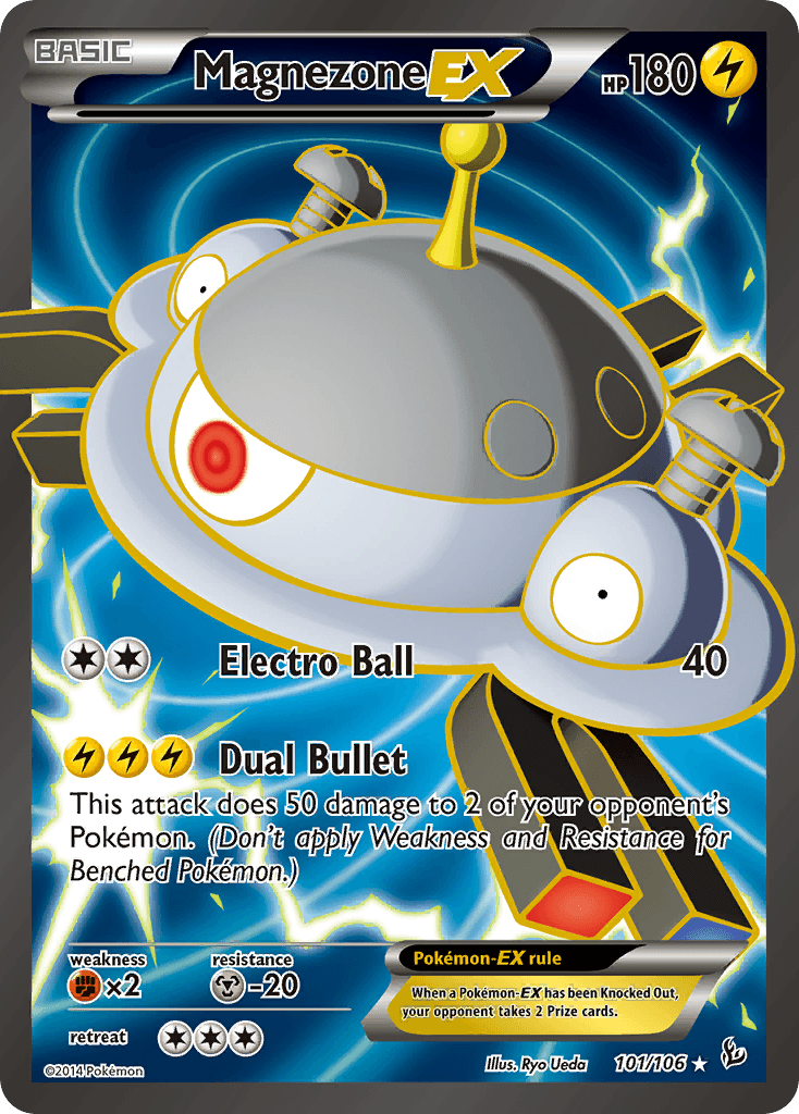 Magnezone-EX printed card